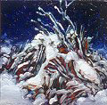 Snow Heap, Moonlit Night